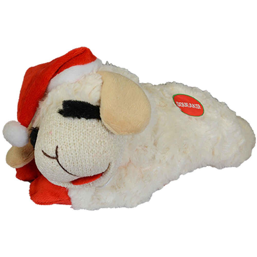 Christmas lamb store chop dog toy