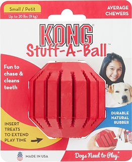 Kong stuff 2025 a ball small