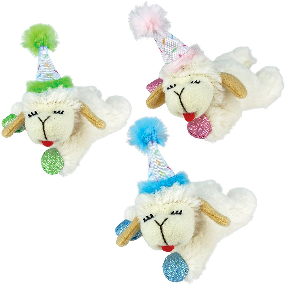 Lamb chop hot sale cat toy