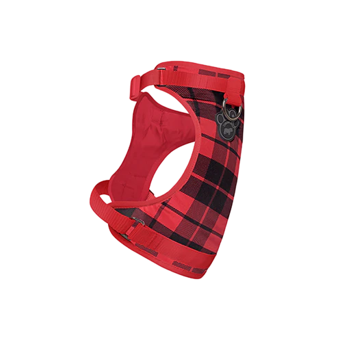 Canada Pooch The Everything Harness Red Plaid