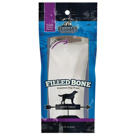 Redbarn Filled Bone Peanut Butter Large