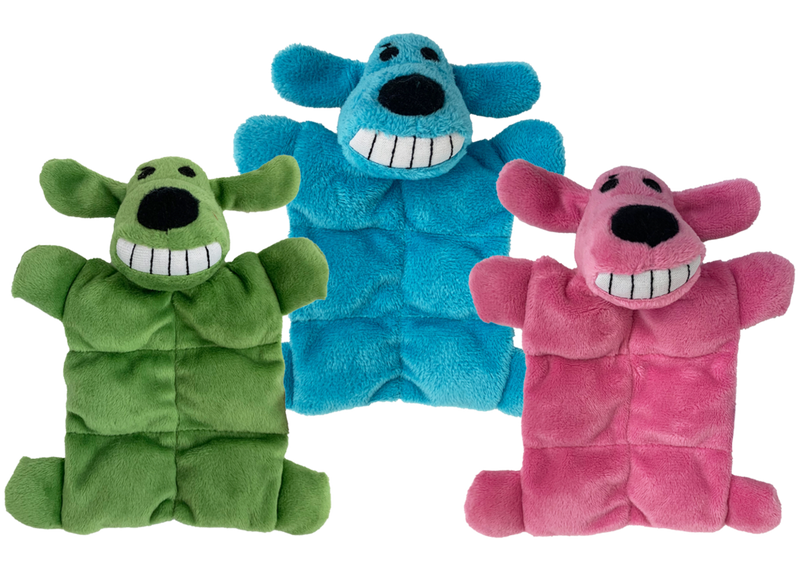 Loofa Squeaker Mat Mini Dog Toy