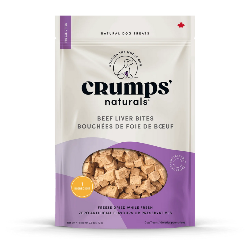 Crumps' Naturals Beef Liver Bites