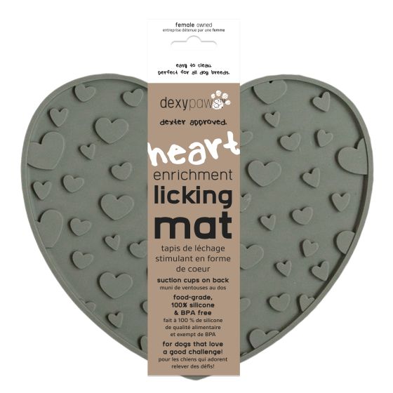 Heart Enrichment Licking Mat