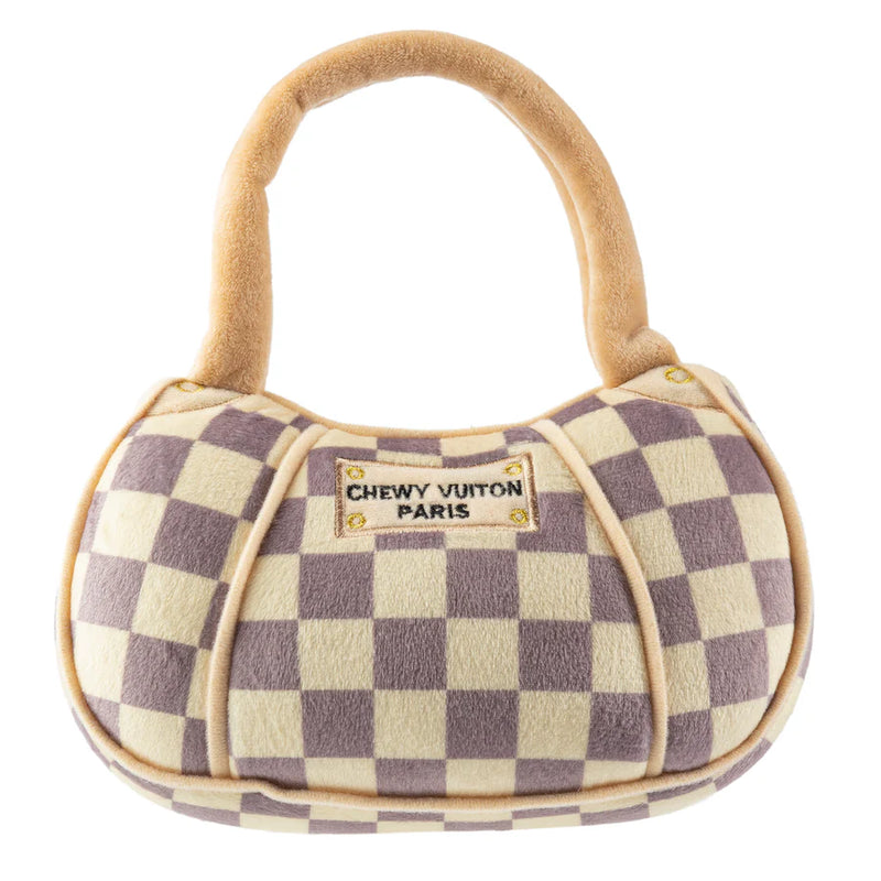 Haute Diggity Dog Checker Chewy Vuiton Handbag