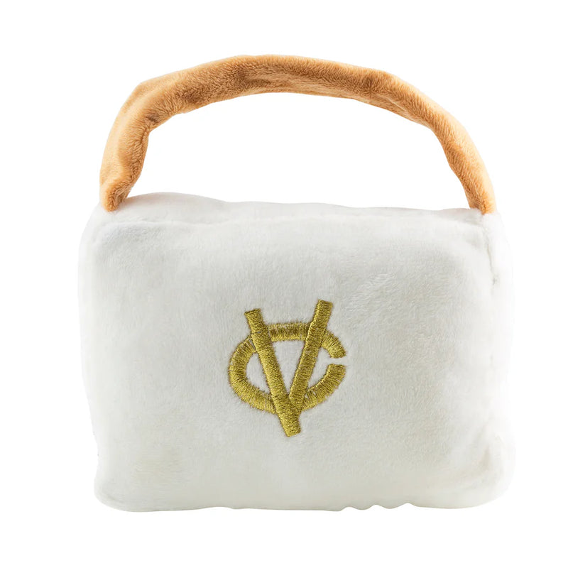 Haute Diggity Dog White Chewy Vuiton Handbag