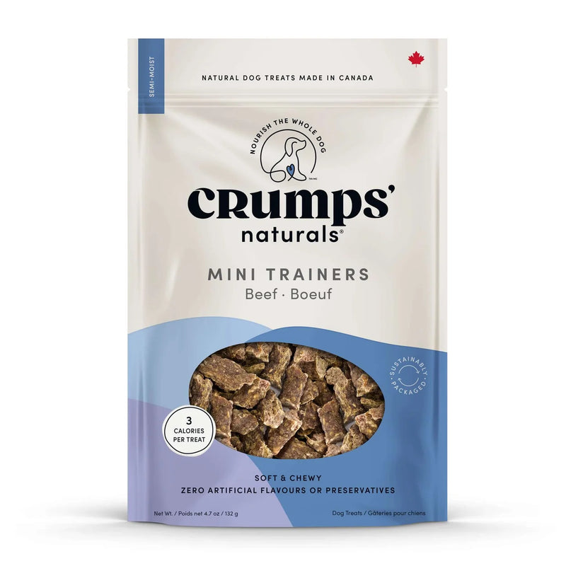 Crumps' Naturals Semi-Moist Mini Trainers Beef