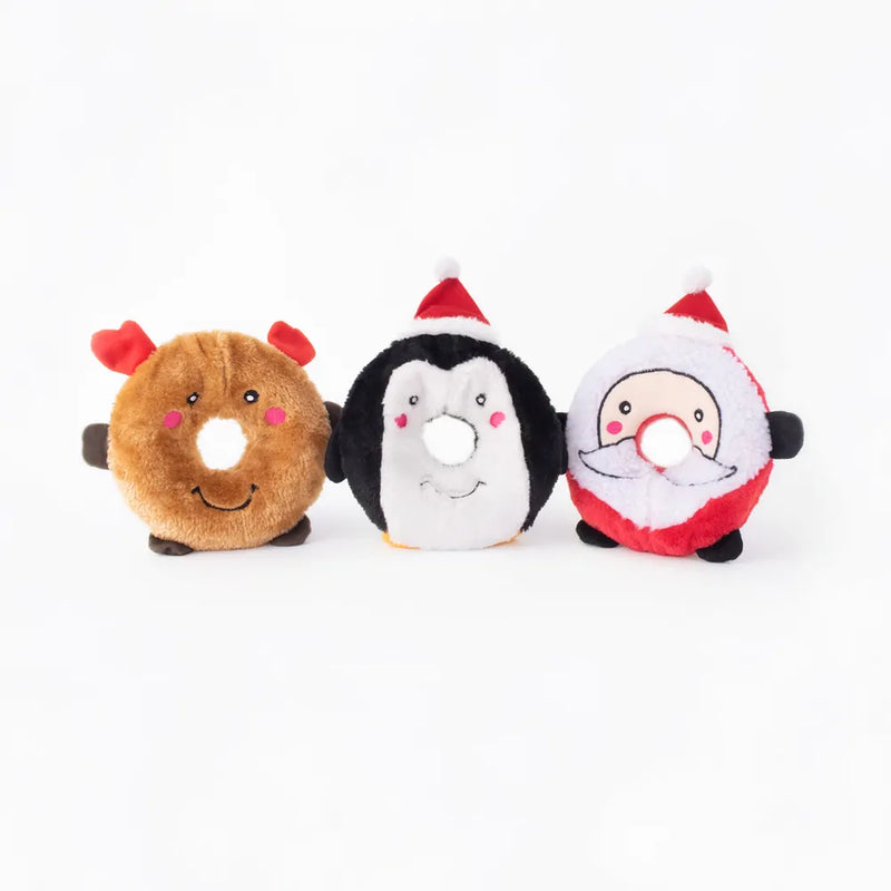 ZippyPaws Holiday Donutz Buddies