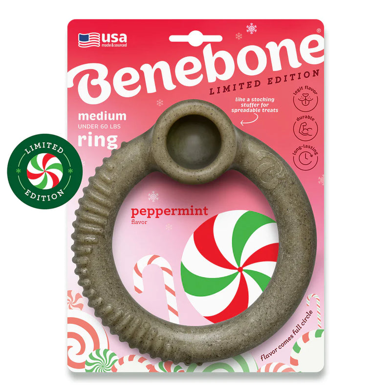 Benebone Ring Holiday Peppermint