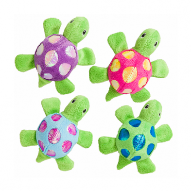 Shimmer Glimmer Turtle Catnip Toys