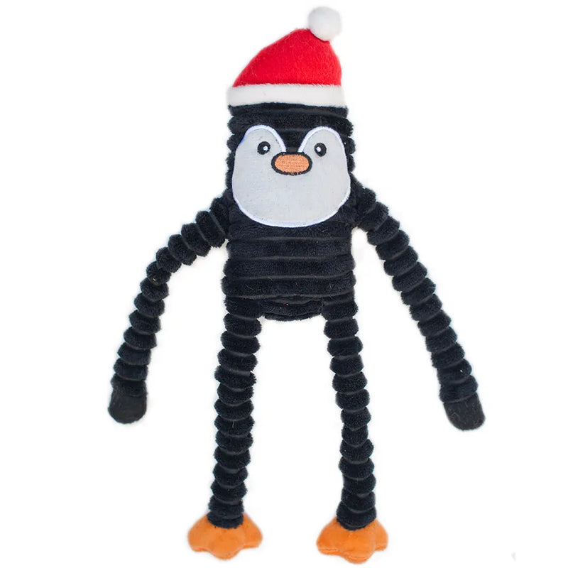 ZippyPaws Holiday Crinkle Penguin